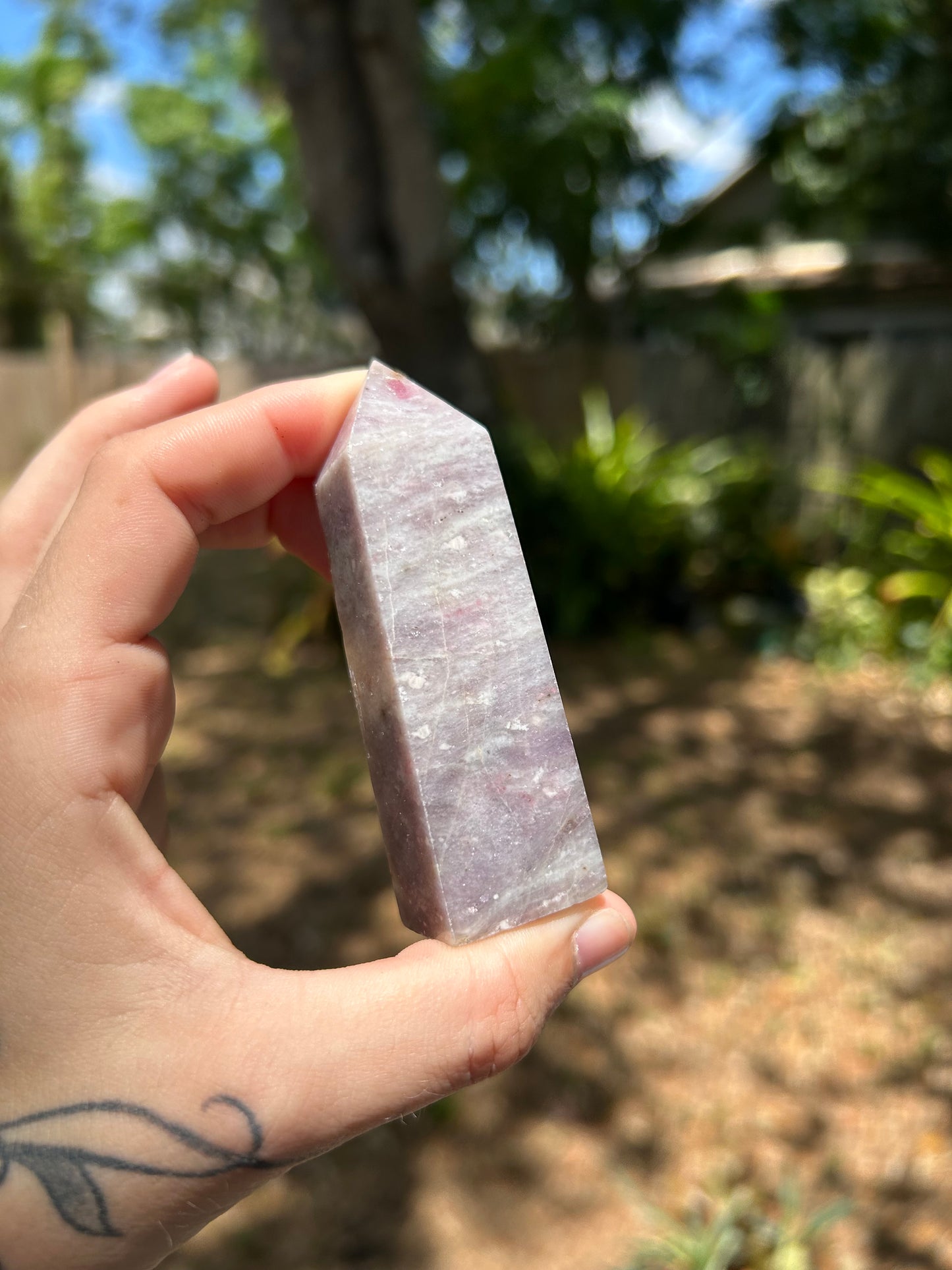 Lepidolite Tower