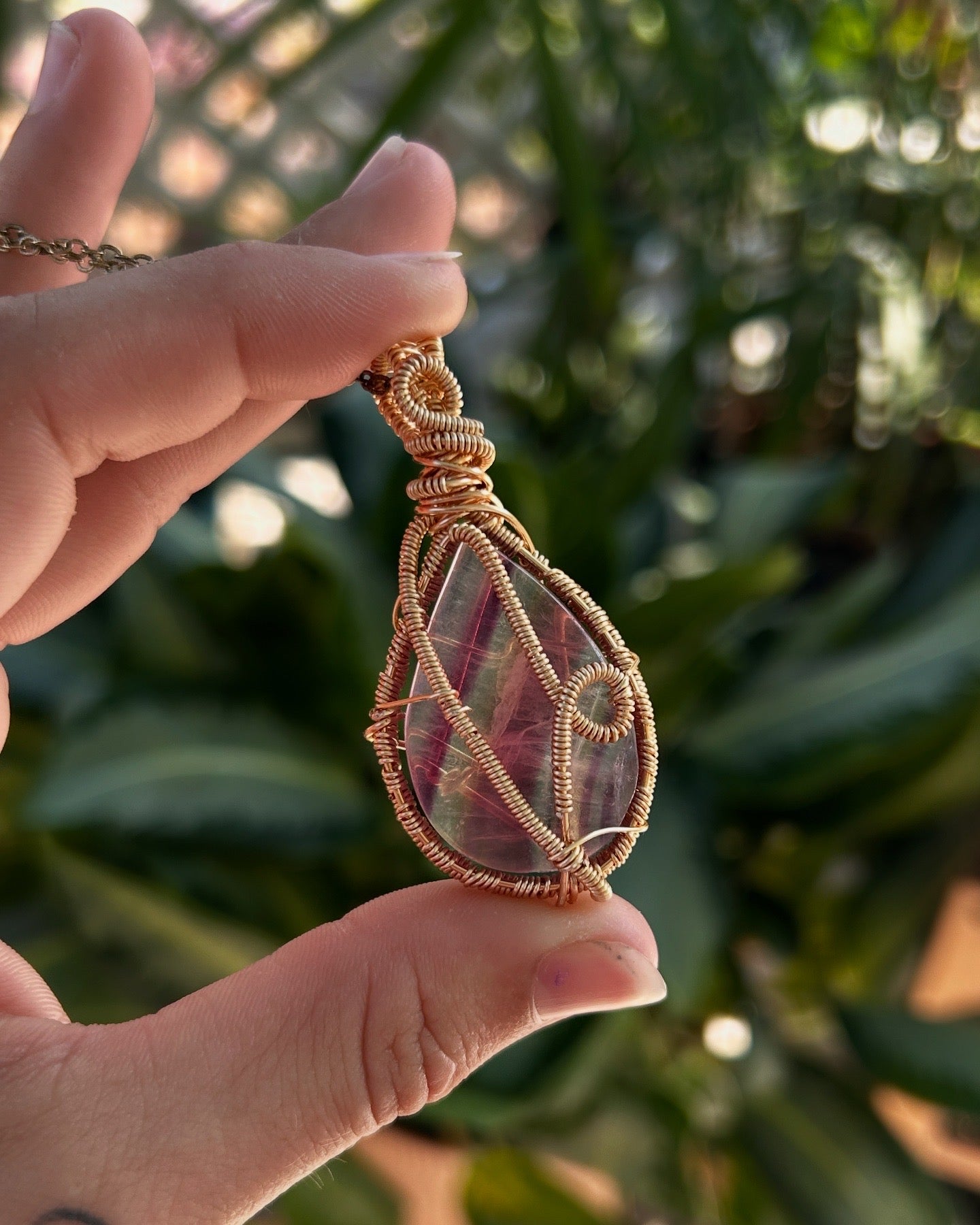 Candy Fluorite Necklace