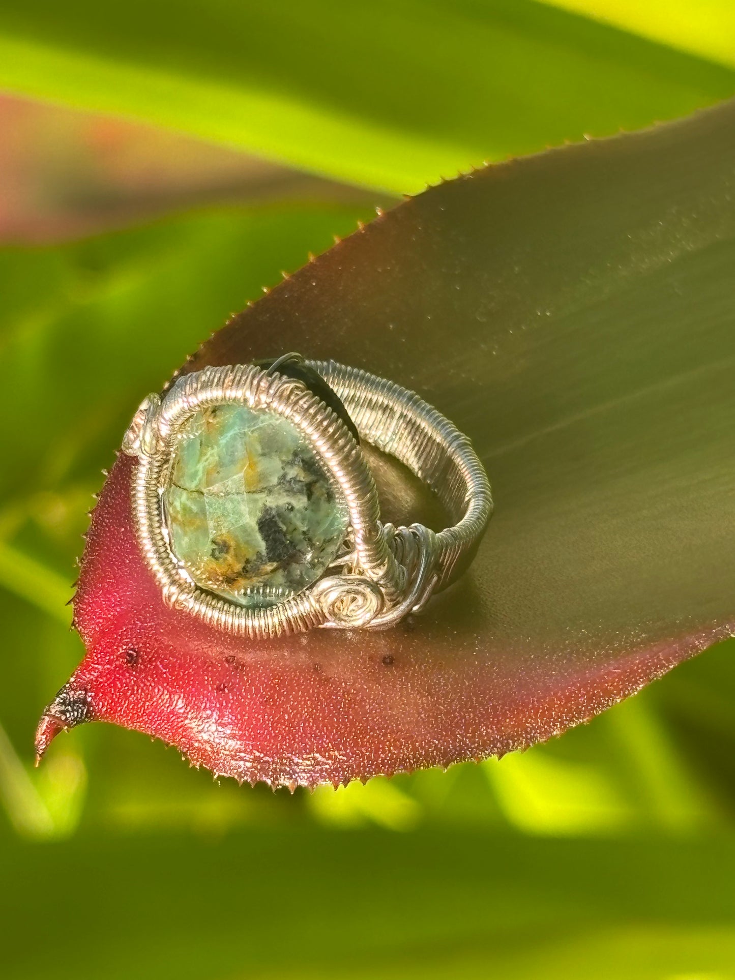 Alchemy African Turquoise Ring