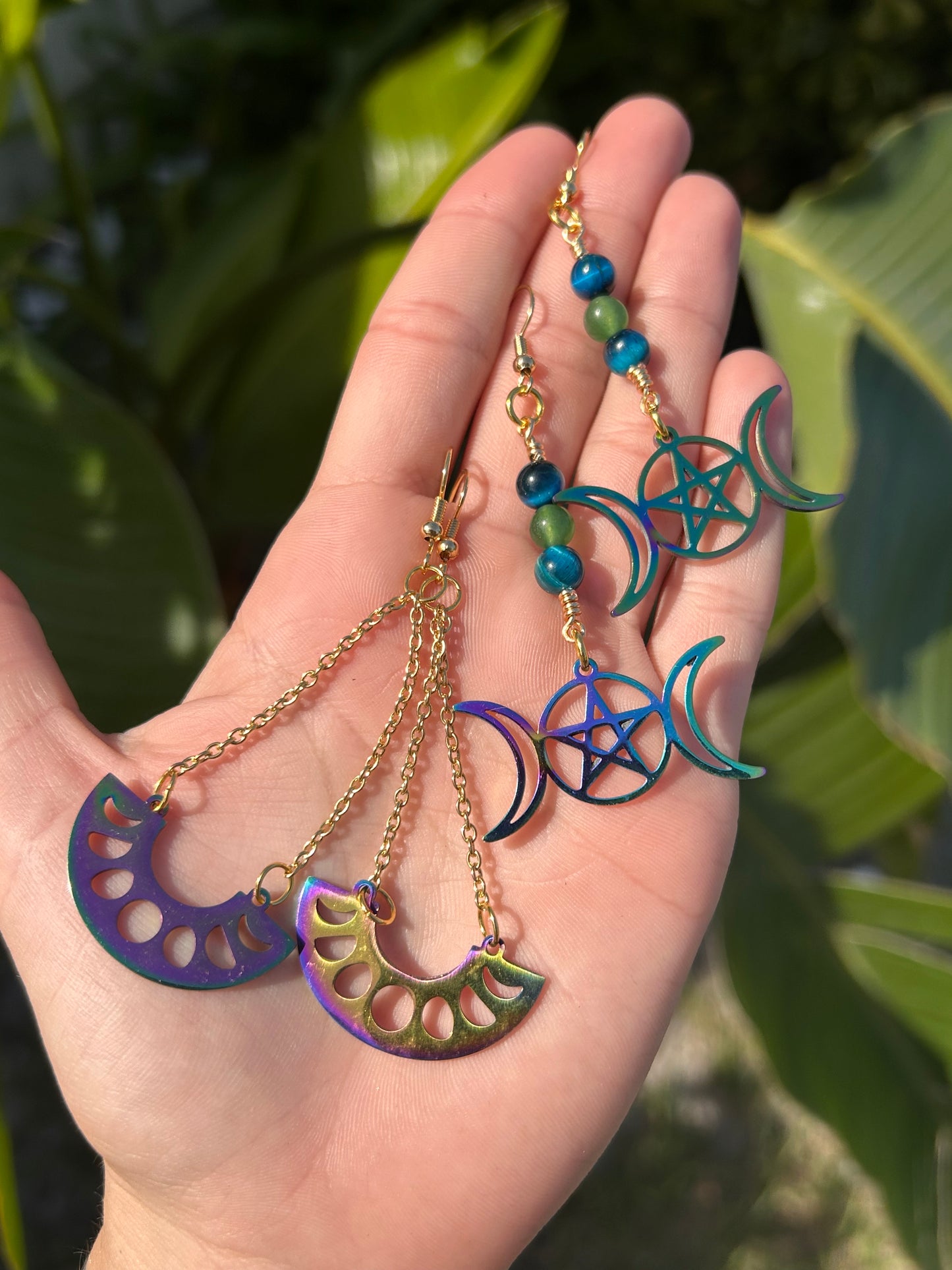 Moon Phase Earrings