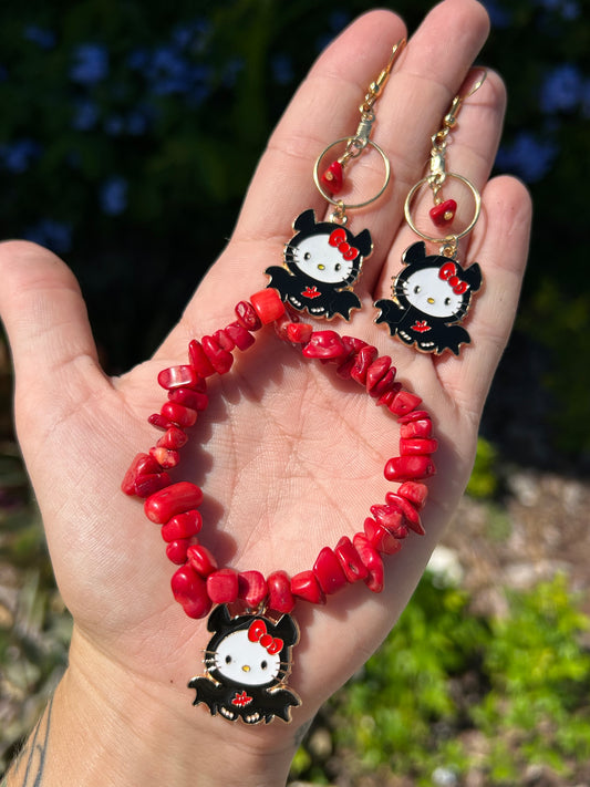 Hello Kitty Jewelry Set