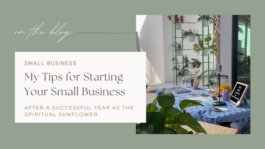 Tips for Starting a Small Business: My Reflections After a Successful Year