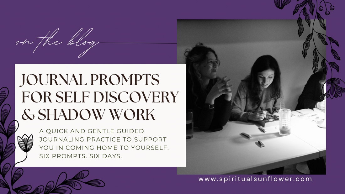 Journal Prompts for Self Discovery & Shadow Work