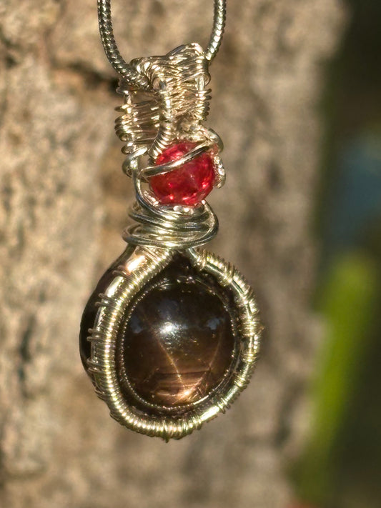 Alchemy Red Star Necklace