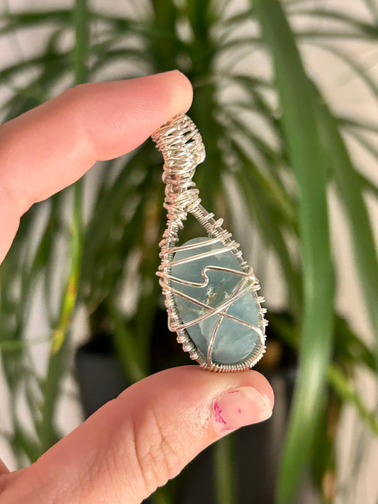 Aquamarine Necklace