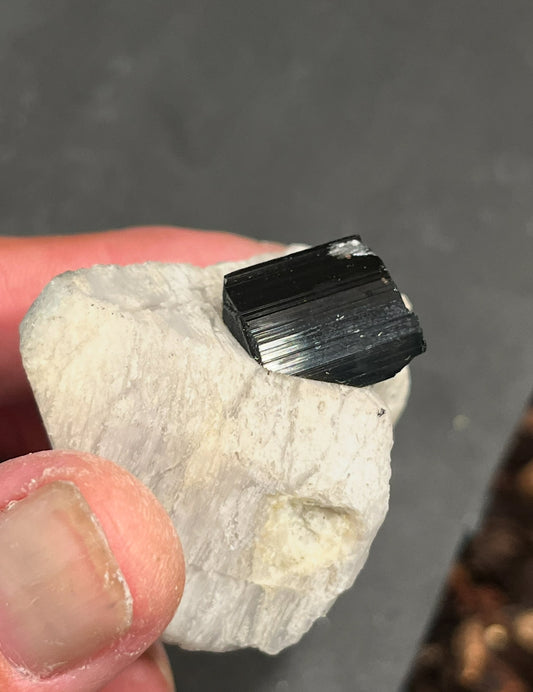Black Tourmaline Specimen