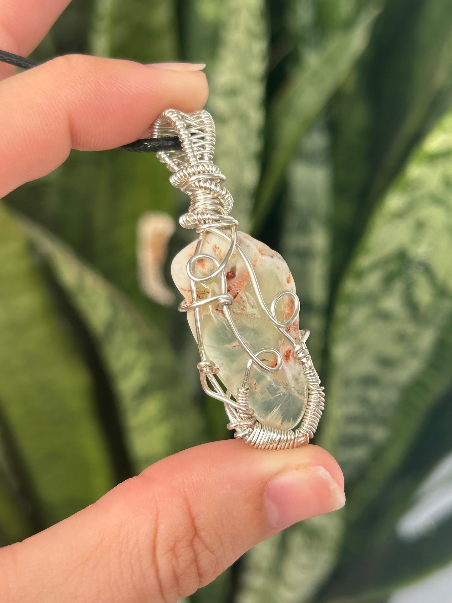 Prehnite Necklace