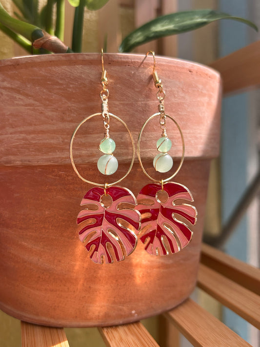 Plant Lady Hoop Earrings