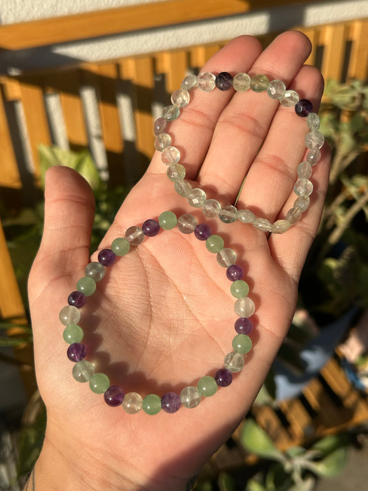 Mixed Fluorite Bracelets