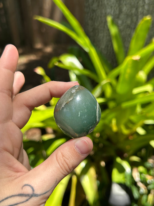Green Calcite Tumble