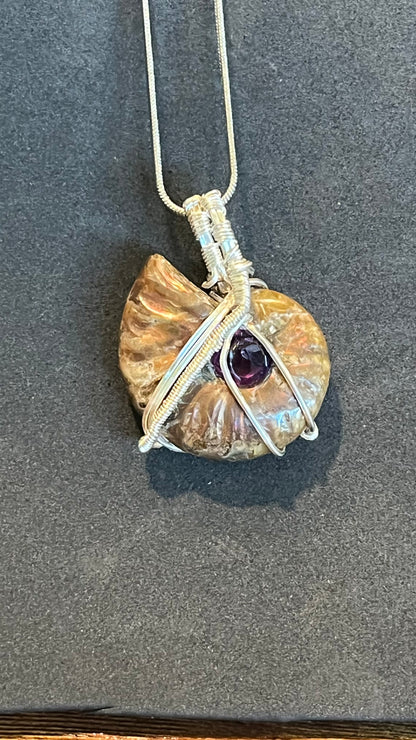 Alchemy Ammonite Necklace