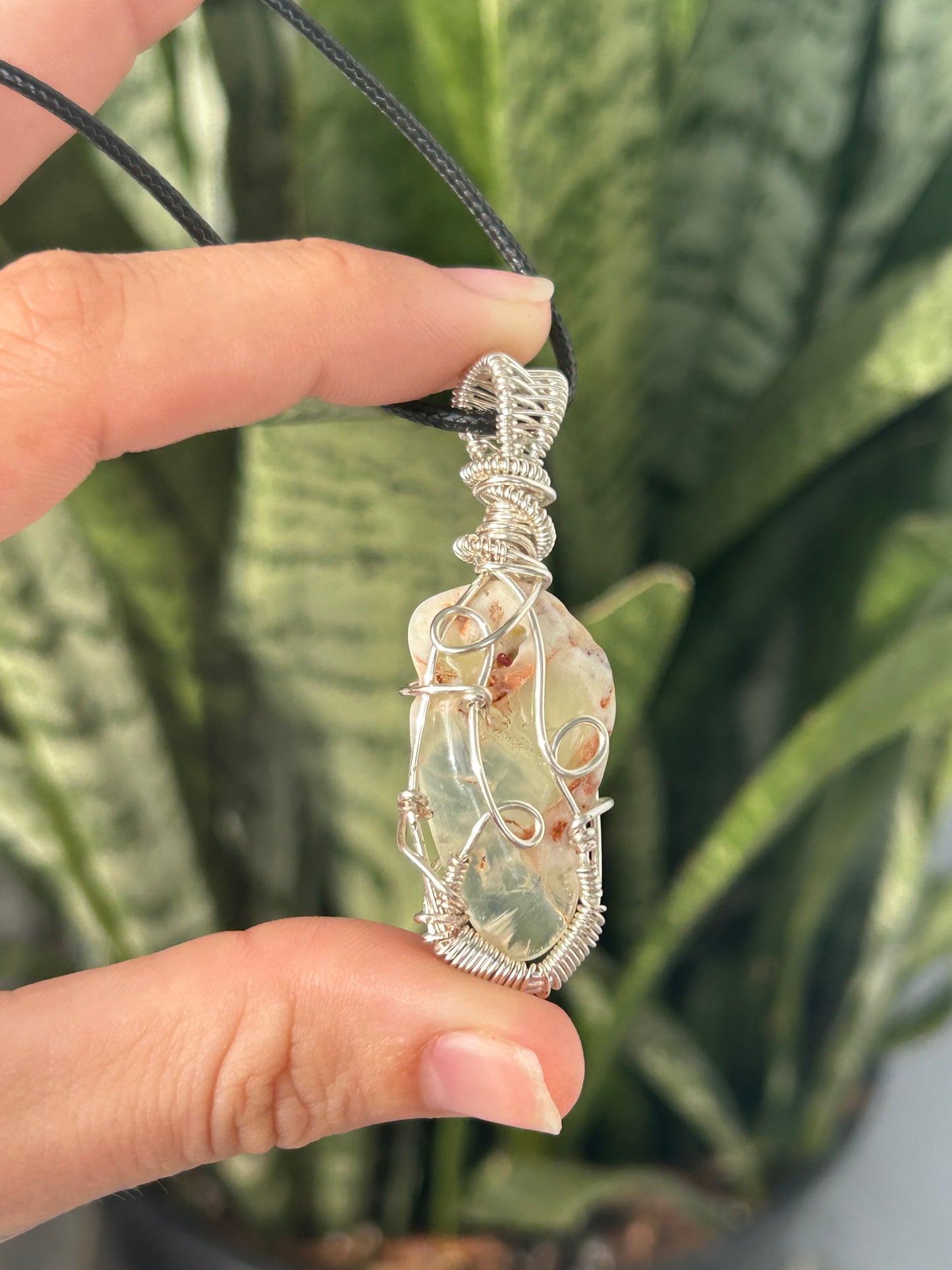 Prehnite Necklace