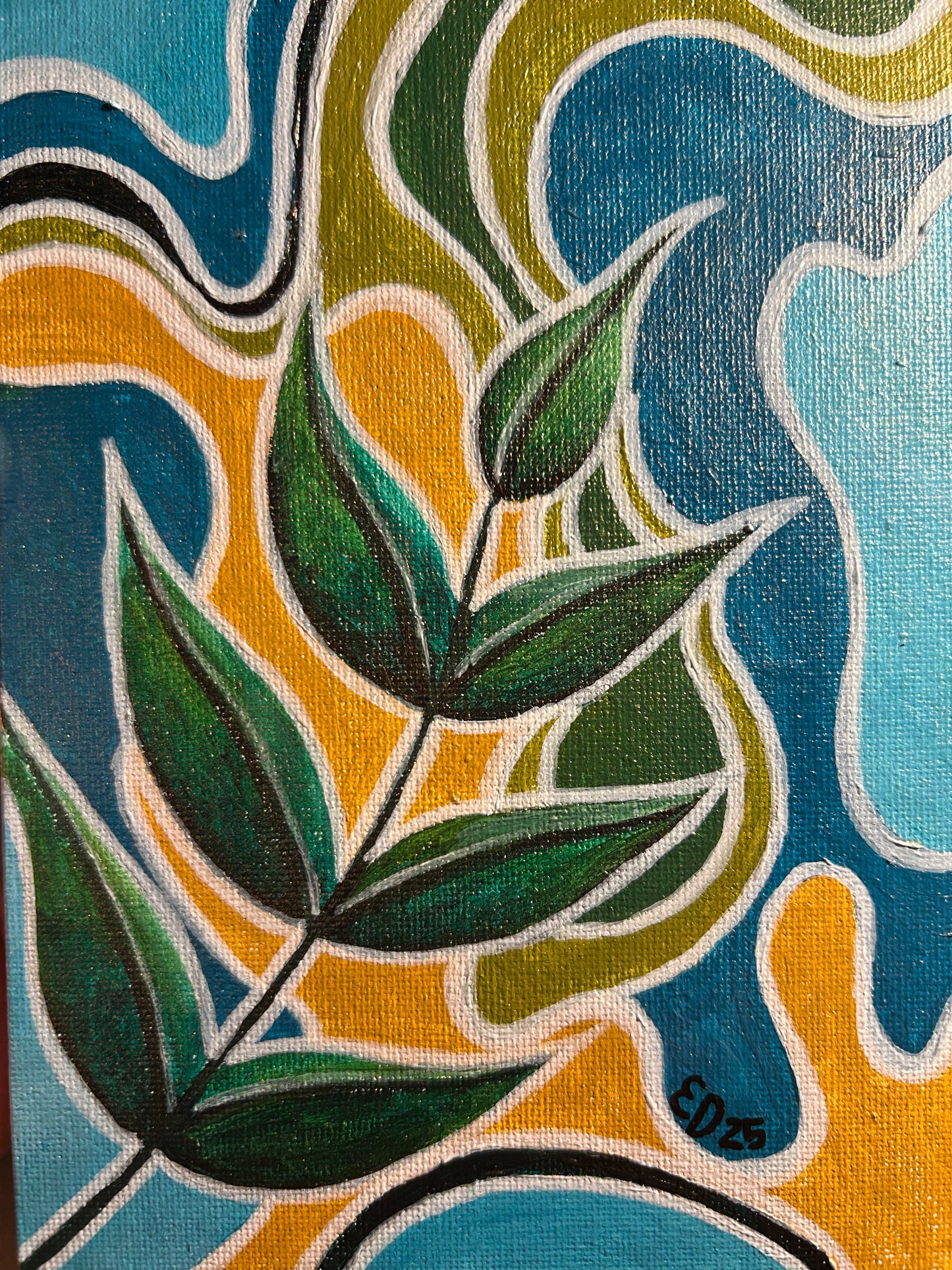 Groovy Vine Original Painting
