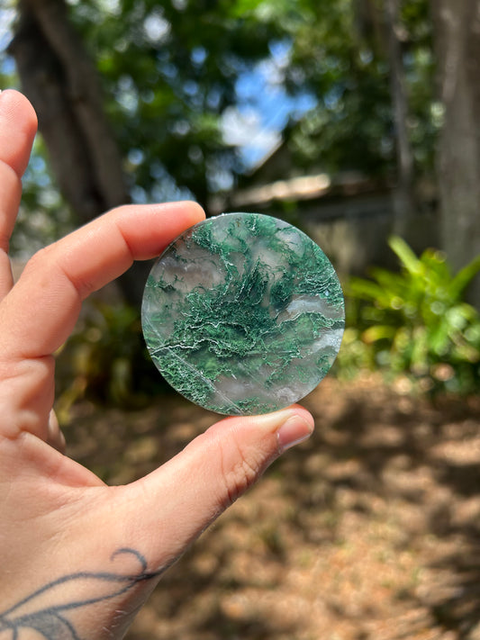 Moss Agate Circle