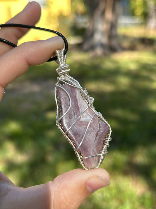 Purple Fairy Necklace