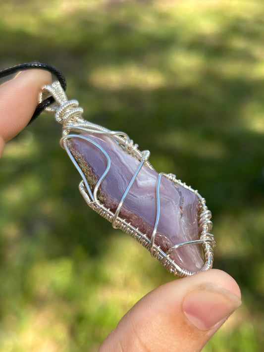 Purple Fairy Necklace