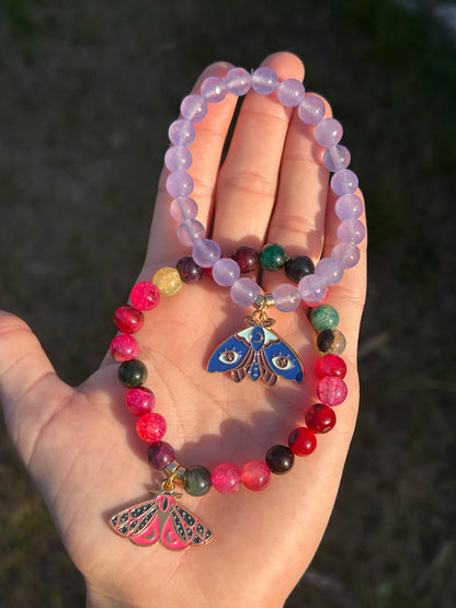Lunar Moth Bracelets