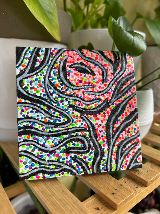 Blacklight Portal Painting