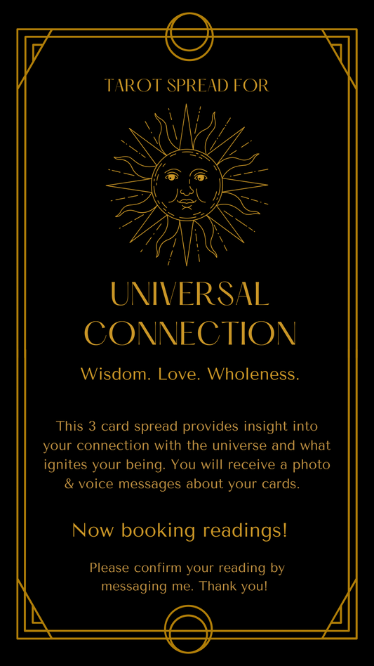 Universal Connection Oracle Reading